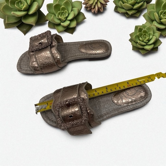 Sam Edelman Bambi 2 Snakeskin Embossed Slide Sandal (Women)
Size 6.5 - Picture 10 of 13